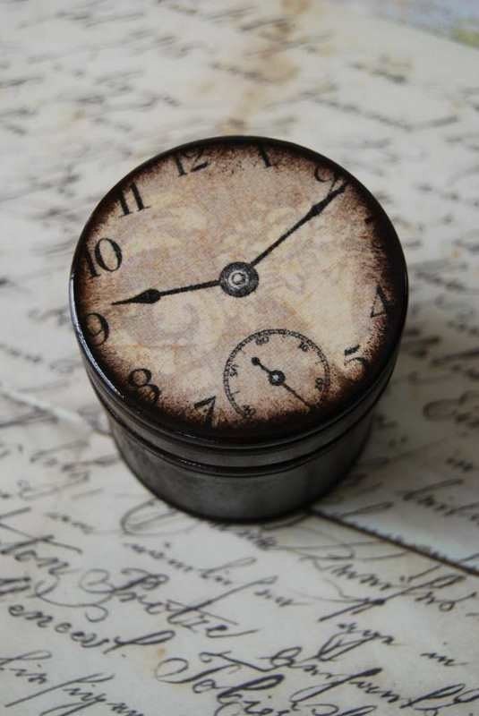 Daylight Savings Time Wood Clock Box