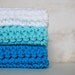 Sea Breeze Wash Cloths - Cotton towels