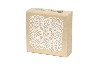 Lace Stamp -square
