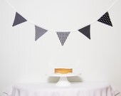 Good Will Bunting Black and White