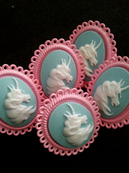 Unicorn Cameo ring