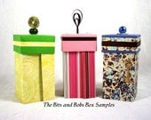 Instructions How to Make The Bits and Bobs Box