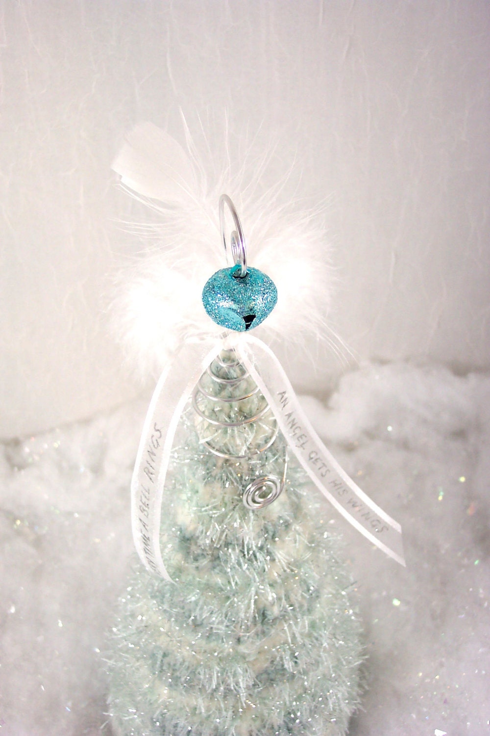 Christmas Tree Angel Wings The Felted Forest