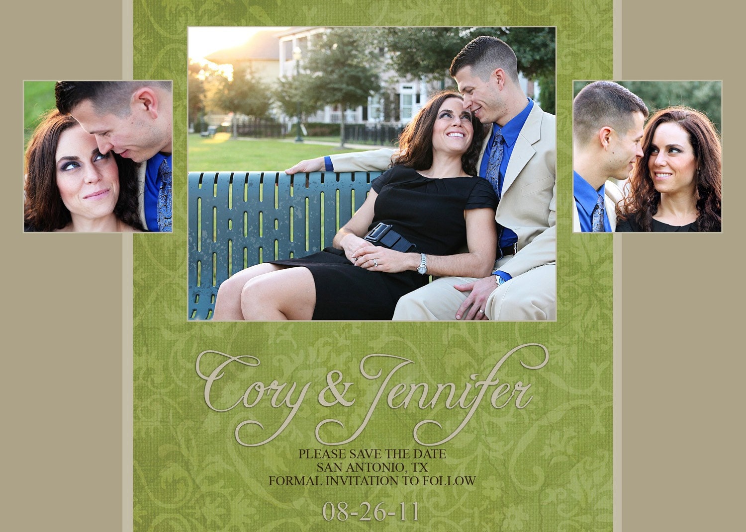 50 Professionally Printed 5x7 Flat Cards w/envelopes - FREE SHIPPING