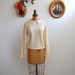 Vintage 1950s Sweater - Peter Pan Collar - The Lily