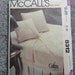 UNCUT Stitching Diagram Transfers- Vintage McCall's Pattern 8312-- Flowers Heart Strawberry- Runner, Coverlet , Bell Pull, Bag , Pillow