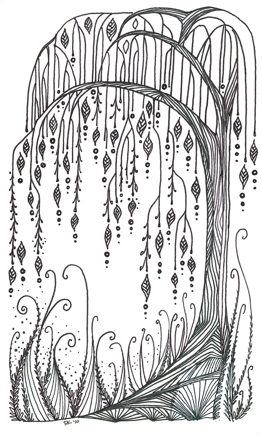 Willow Tree 8x10 print by PiqueStudios on Etsy