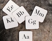 Place Cards: Square Letter(A-M)
