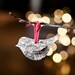 Newsprint Small Bird Ornament