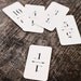 Table Number Cards (1-10)