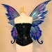 Delia 3 panel large fairy wings in your choice of colors
