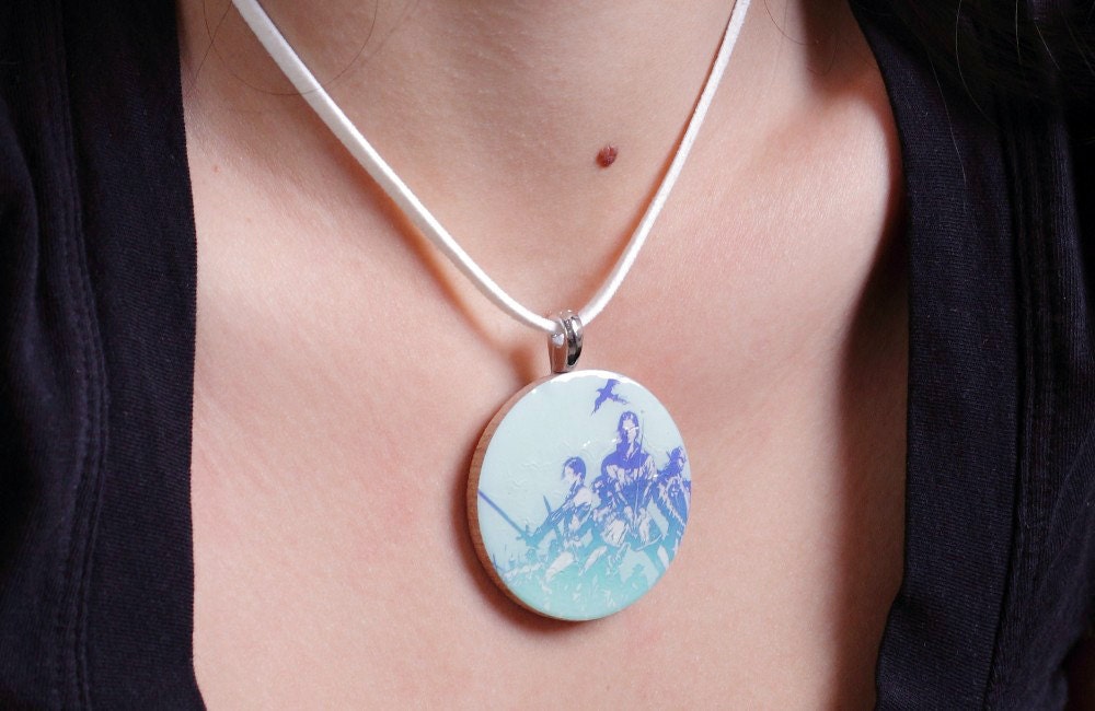 Final Fantasy XI Necklace in Silver