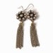 Pearl Tassel Earrings, Fringe Earrings