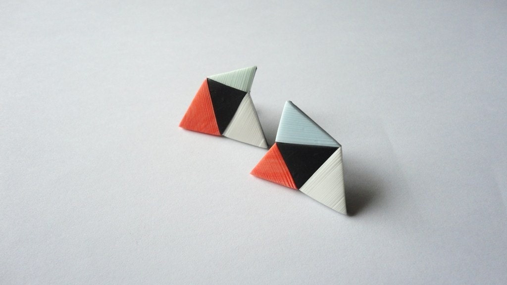 geometric pop earrings