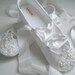 Bridal Ballet Flats, White FAIRYTALE Ballet Shoes, Wedding Shoes, Women's Flats, Bobka shoes by BobkaBaby