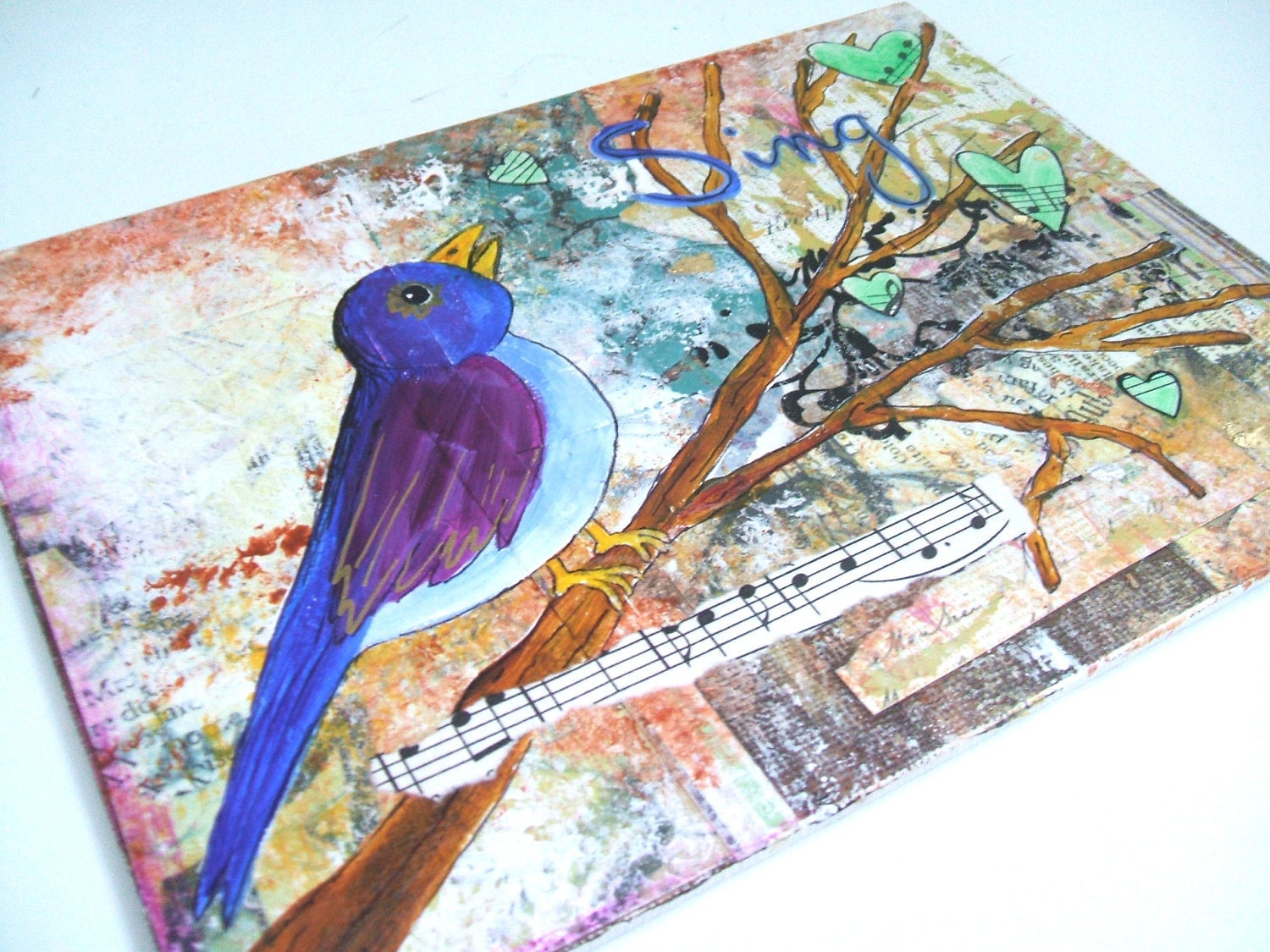 Original Painting - Sing Like a Bird