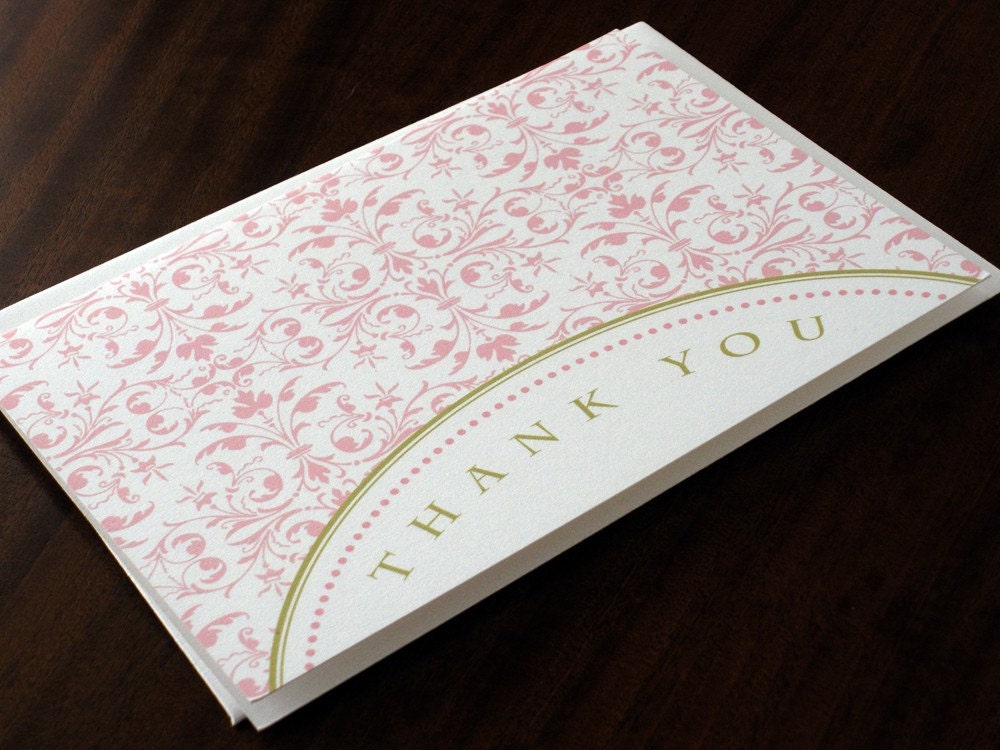 THANK YOU CARDS -  Set of 8