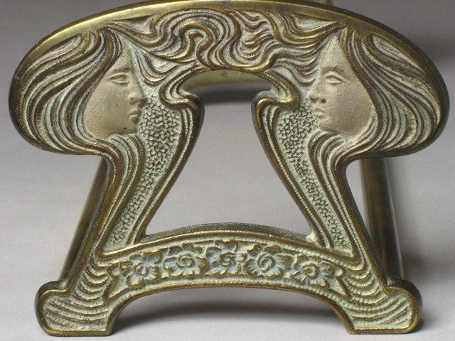 Wonderful Condition - 1920s Art Nouveau Book End/BOOK RACK