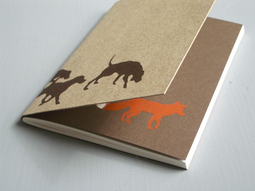Hounds and Fox Notebook