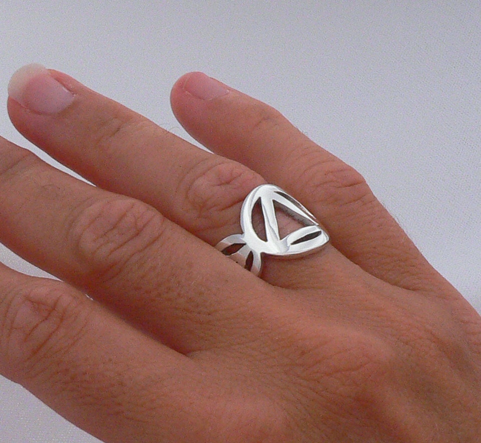 Recovery Ring Sterling Silver AA ring by XekebCustomSilver on Etsy