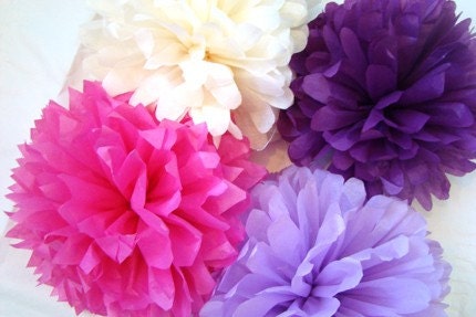 1 Large Tissue Pom.......Pick Your Color
