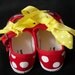 Minnie Mouse Red Mary Jane Canvas Shoes