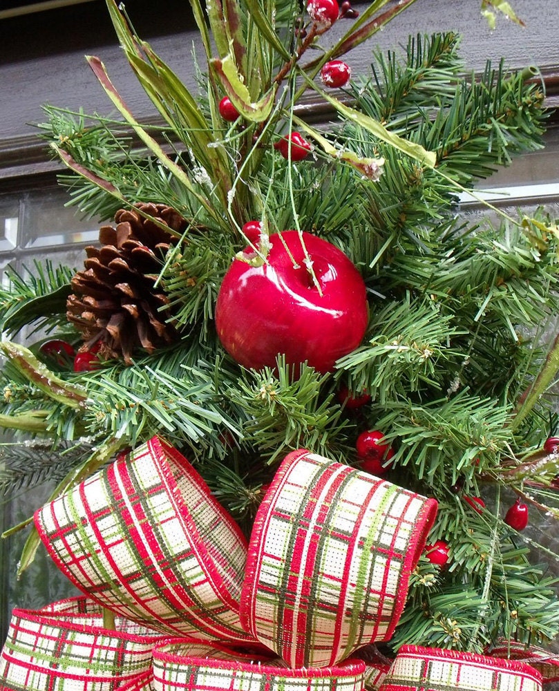 Christmas Swag Williamsburg Wreath Fruit Swag Williamsburg Style Teardrop Fall Swag