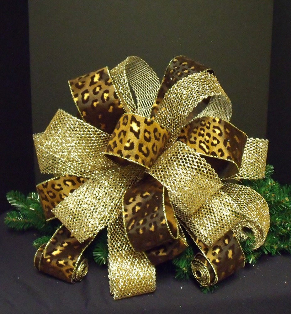christmas tree topper leopard animal print copper by christmas tree topper leopard animal print copper by
