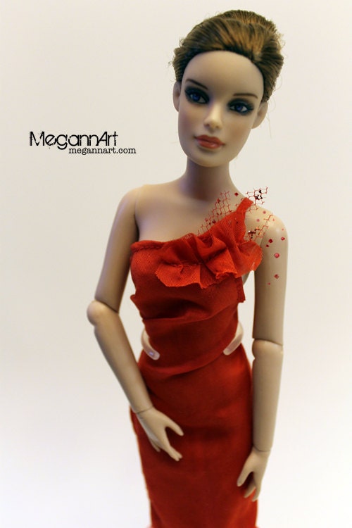 Katniss Everdeen Girl on Fire Tonner Doll Dress