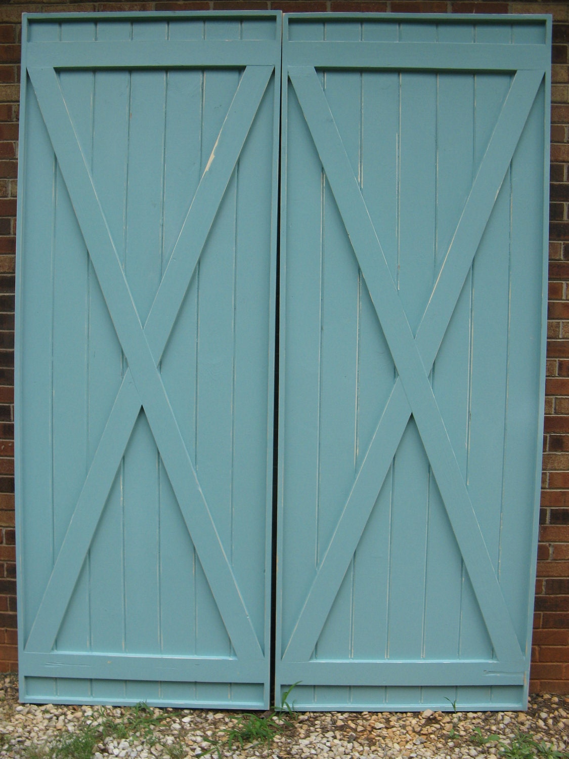 Distressed Barn Door