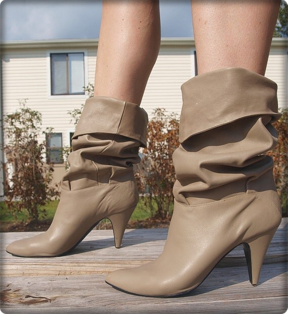 spike heeled boots