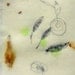 Page From The Book of Spring / Mixed Media on Japanese Paper