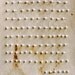 Timeless Words / White Pearls on Teabag