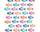 Fishes Gouache Illustration