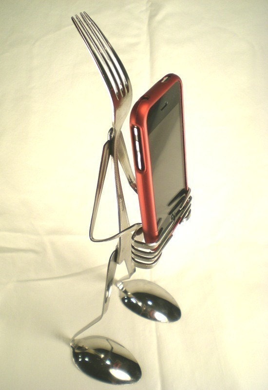 The iFork - iPhone stand
