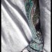Caravan Arm Warmers - Black Moss Green Brown Cream Teal Jade Orange Floral Paisley Mandela - Yoga Gothic Dark Tribal Goth Vampire Gaia