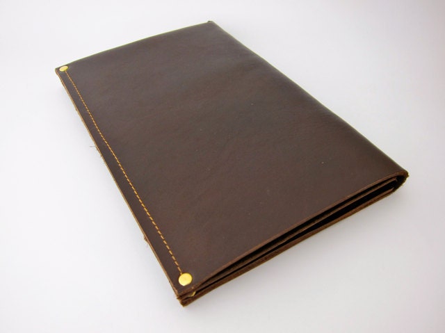 Leather Journal Slip Cover : Fits Moleskine Large Cahier