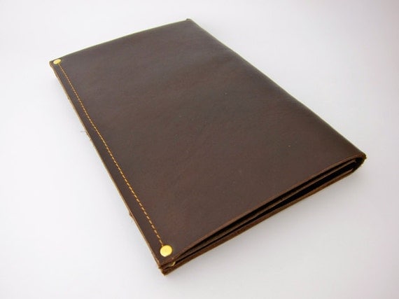 Leather Journal Slip Cover : Fits Moleskine Large Cahier