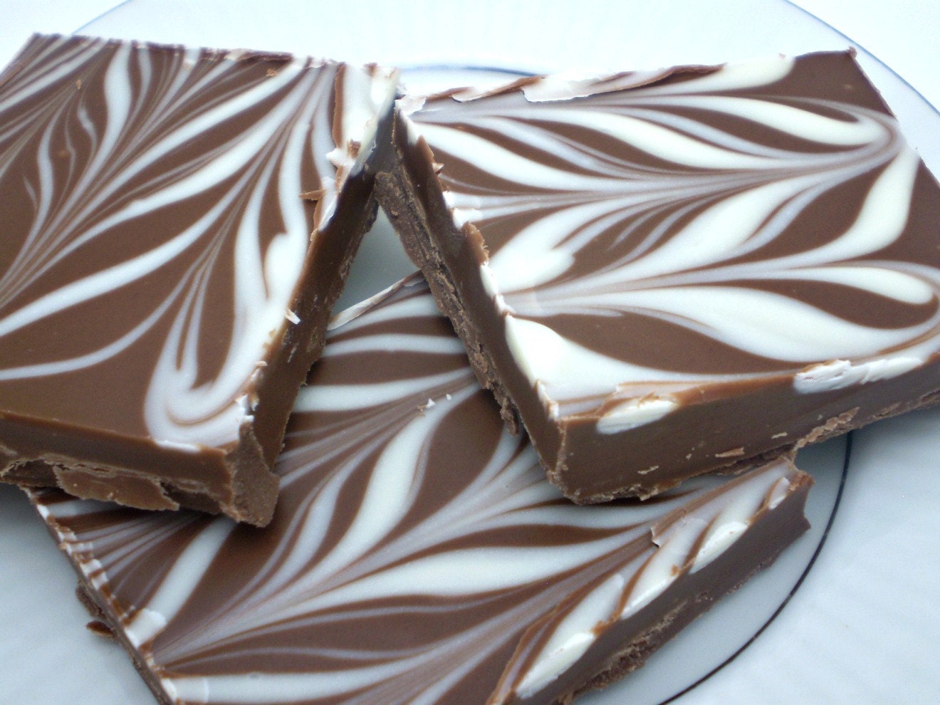 Peanut Butter Milk Chocolate - Reverse TIGER BUTTER - 4 Individual 2 oz bags