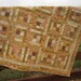 Handmade Quilt Peaches and Cream, Quilted Throw, Lap Quilts, Quilts, Patchwork Quilt