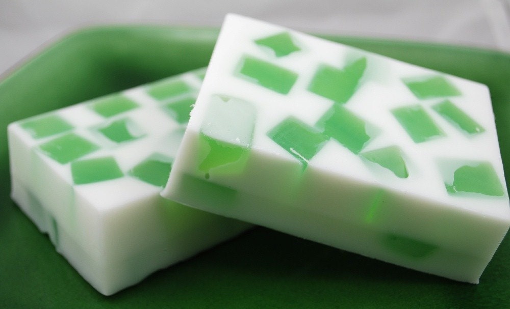 Handmade Glycerin Soap: Coconut Lime Verbena - Natural - Vegan Friendly