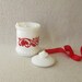 Milk Glass Jar with Lid