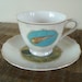 Vintage Souvenir Cup and Saucer from Arizona's Meteor Crater
