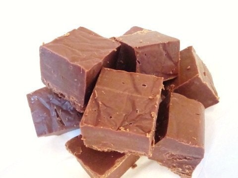 Dark Chocolate Vanilla Fudge. Approx 3/4 LB. Made it to the FRONT PAGE. Reduced sugar, no Butter, no oil.