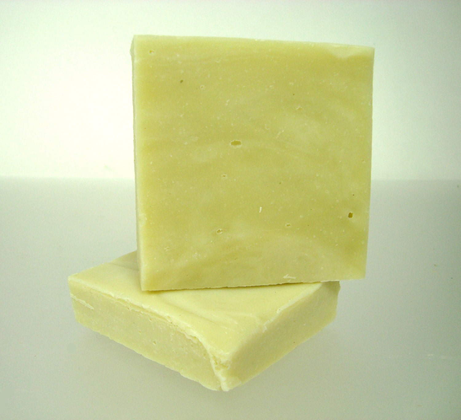 the FRENCH CLAY & AVOCADO facial bar - organic, natural, handcrafted, junk-free cold processed vegan soap (no additives or synthetics)
