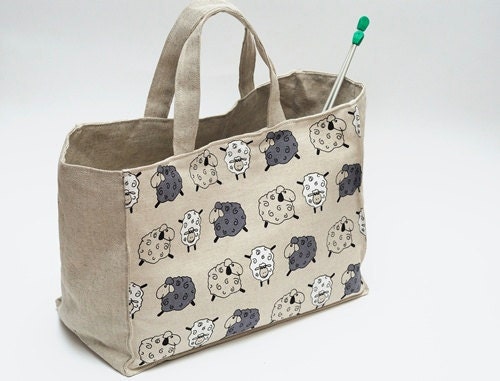 Large Knitting Project Bag.