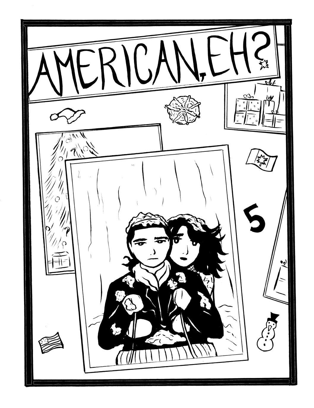 American Eh No. 5 - Original Comic