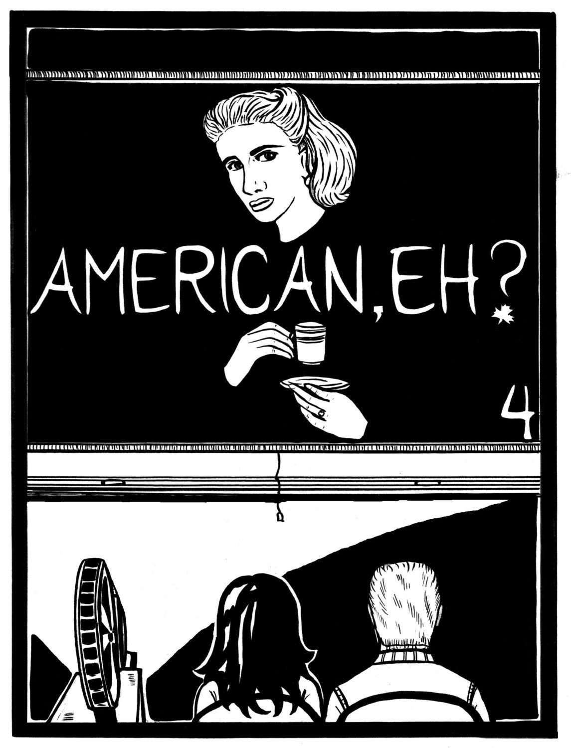American, Eh No. 4 - Original Comic Series