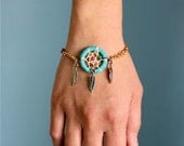 Turquoise Dream Catcher Bracelet
