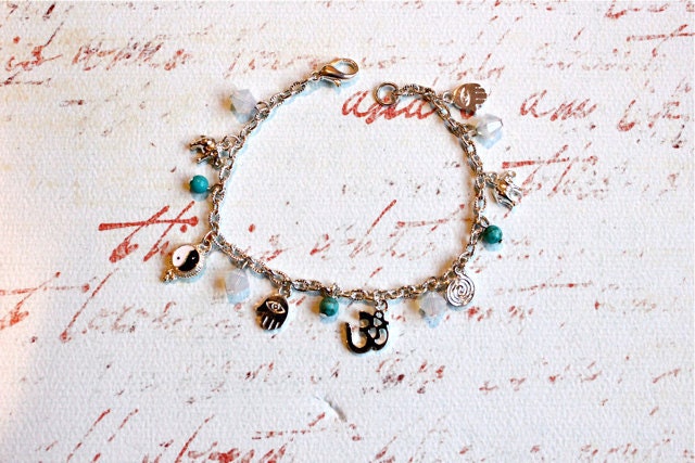 Yoga Charm Bracelet